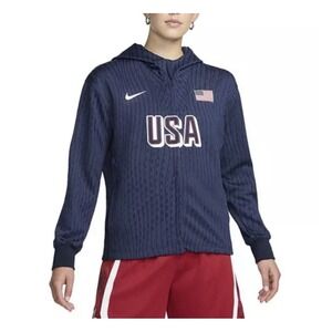 Nike Jacket Women's Sz. L USA Olympic Basketball Authentic On Court Dri-Fit ADV